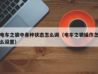 电车之狼中各种状态怎么调（电车之狼操作怎么设置）