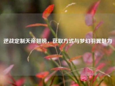 逆战定制天帝翅膀，获取方式与梦幻羽翼魅力