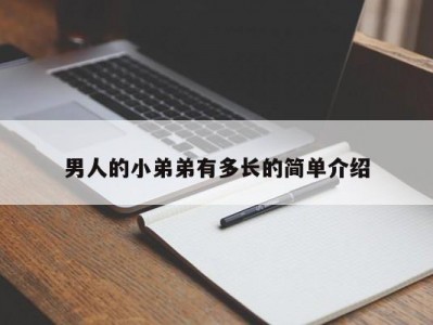 男人的小弟弟有多长的简单介绍