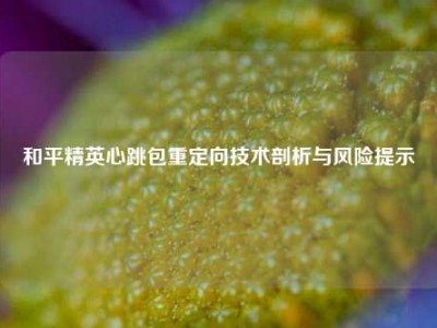 和平精英心跳包重定向技术剖析与风险提示