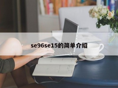 se96se15的简单介绍