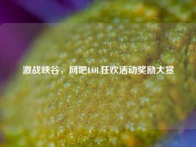 激战峡谷，网吧LOL狂欢活动奖励大赏